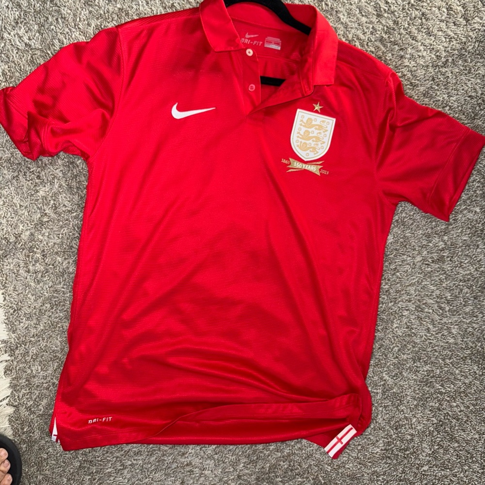 England 150th Anniversary Away Football Shirt 2013 Adult large Nike